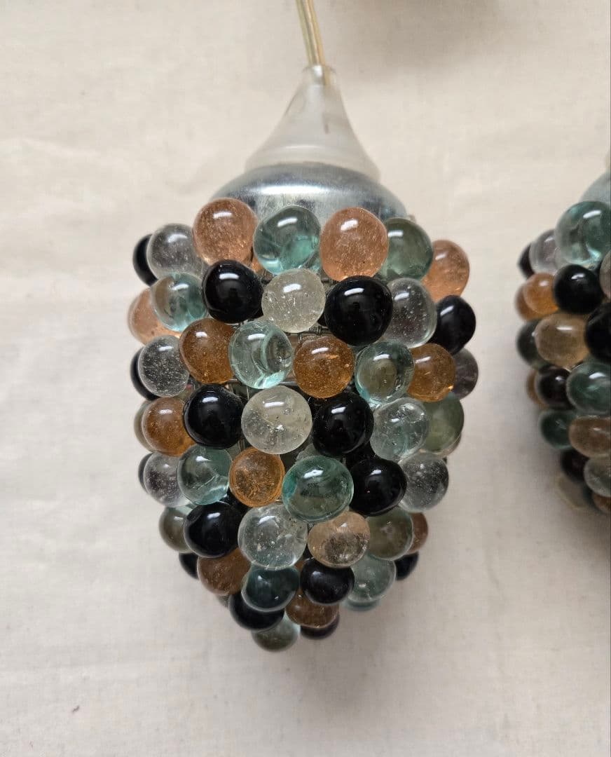 【希少】grape pendant lamp ×2点セット