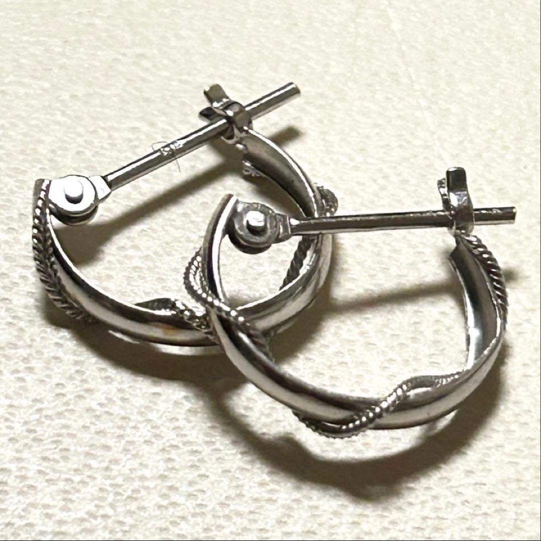 k14WGデザインフープピアス