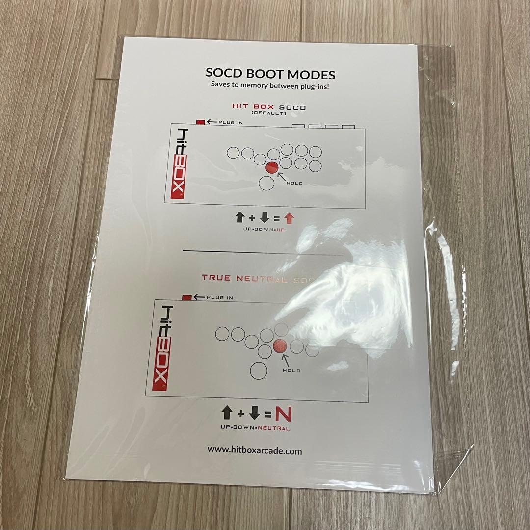 【基盤交換・ボタン増設済み】HITBOX社製レバーレスアーケードコントローラー