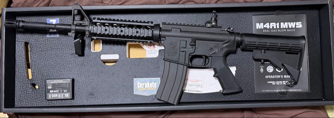 東京マルイ M4A1 MWS ガスブローバック エアガン ライフル