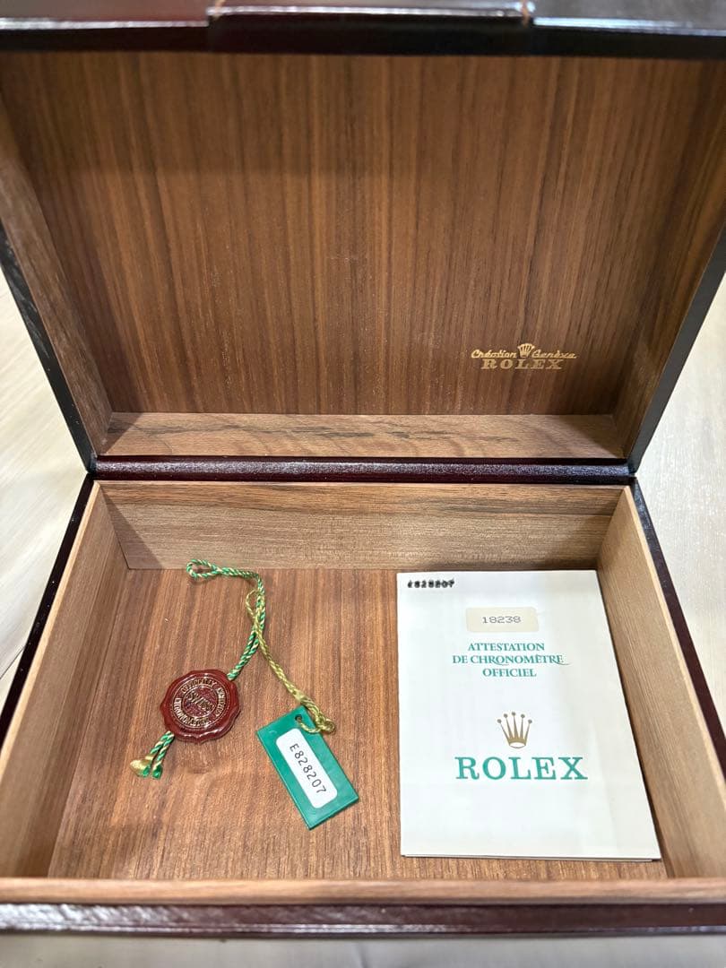 ロレックス　デイデイト　ヴィンテージボックス　ギャランティ　タグ
