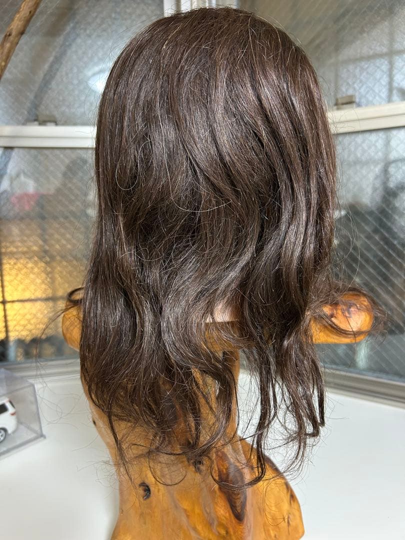 N.B.A.A. ダークブラウン ロングウィッグ