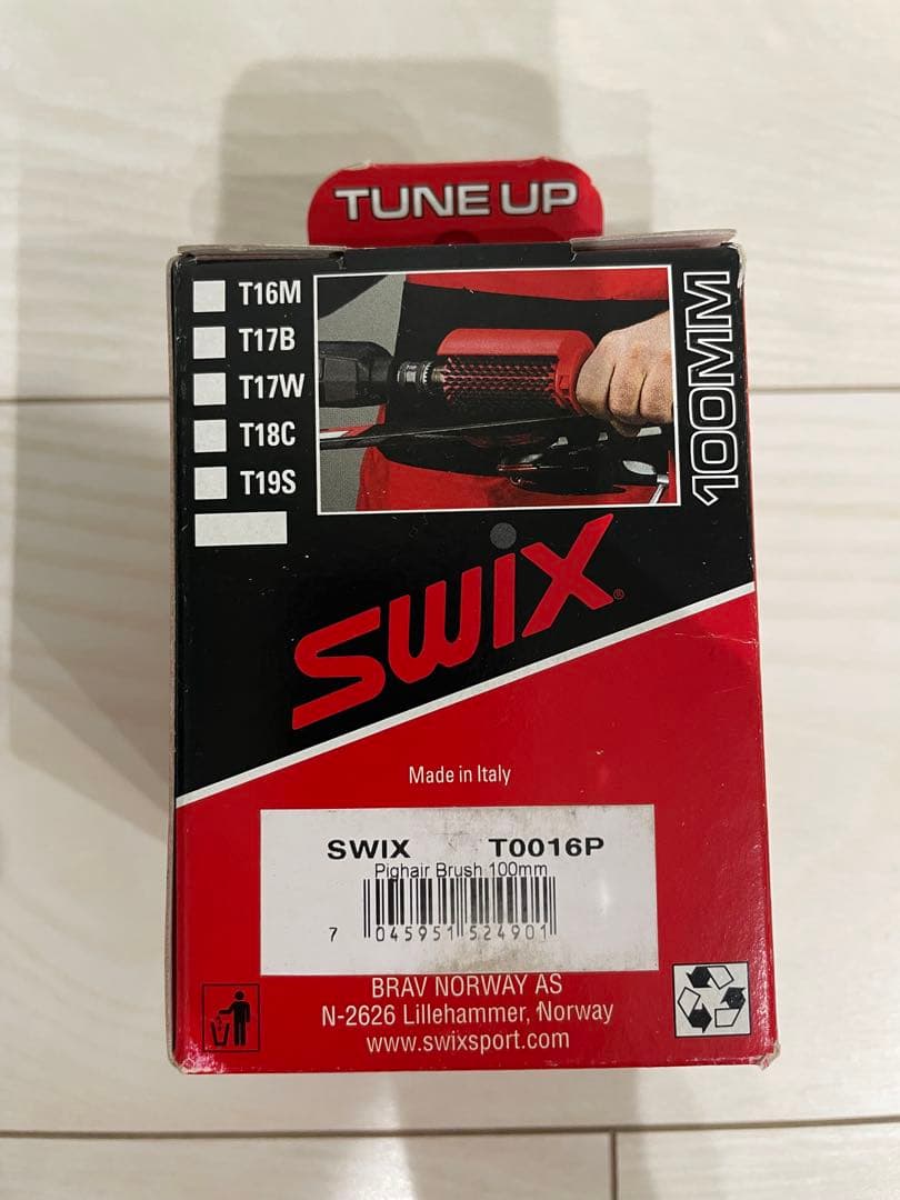 【新品・未使用】SWIX ローリングワイルドボアブラシ100mm T0016P