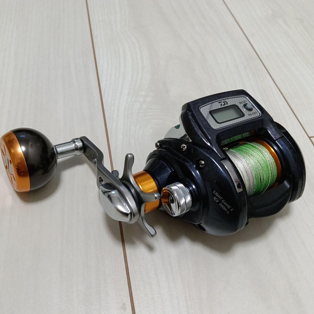 ダイワ ライトゲームX ICV 200H-L　両軸リール左巻き