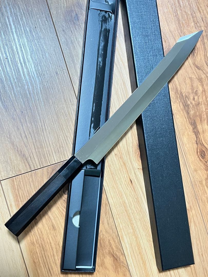 新品未使用　包丁　和包丁　切付　9寸　切味抜群　箱付