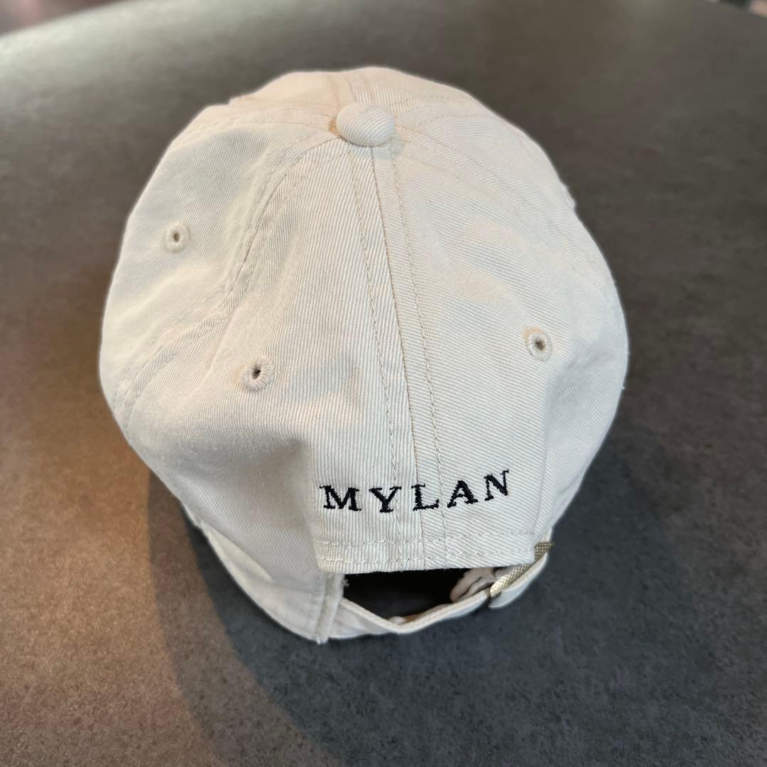最終お値下げ　MYLAN Logo Cap by '47 クリーム