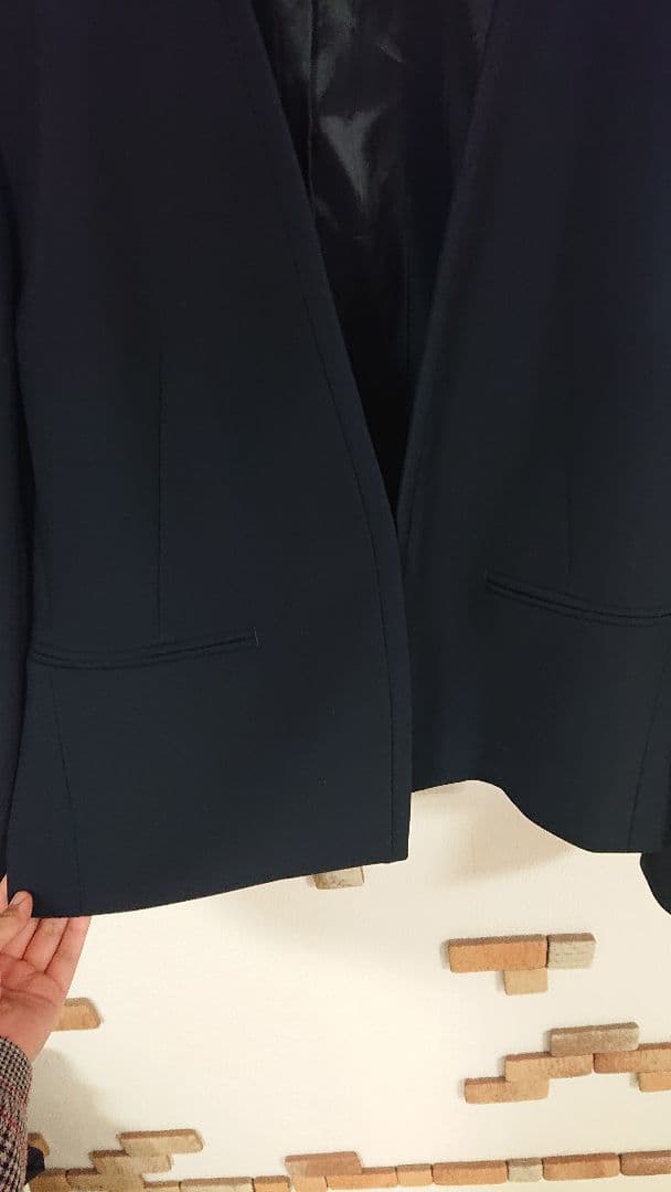 グリーンレーベルリラクシング　パンツスーツ　XL　ノーカラー 近年モデル 3点