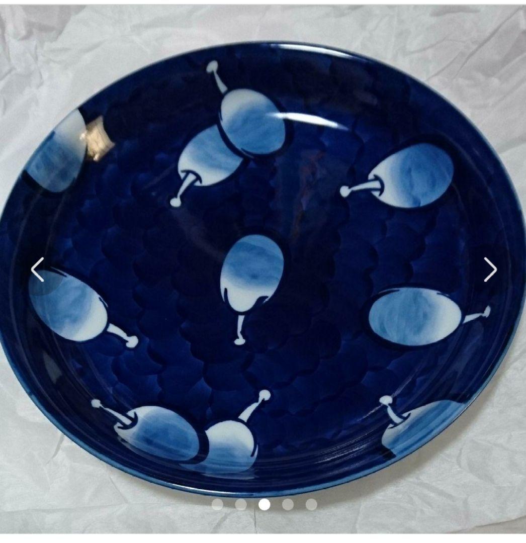 源右衛門窯 プルーン紋 器２枚