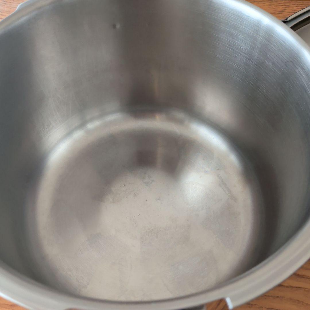 Lサイズ(赤・白おもり・掃除棒付)、アサヒ軽金属、朝日軽金属、圧力鍋