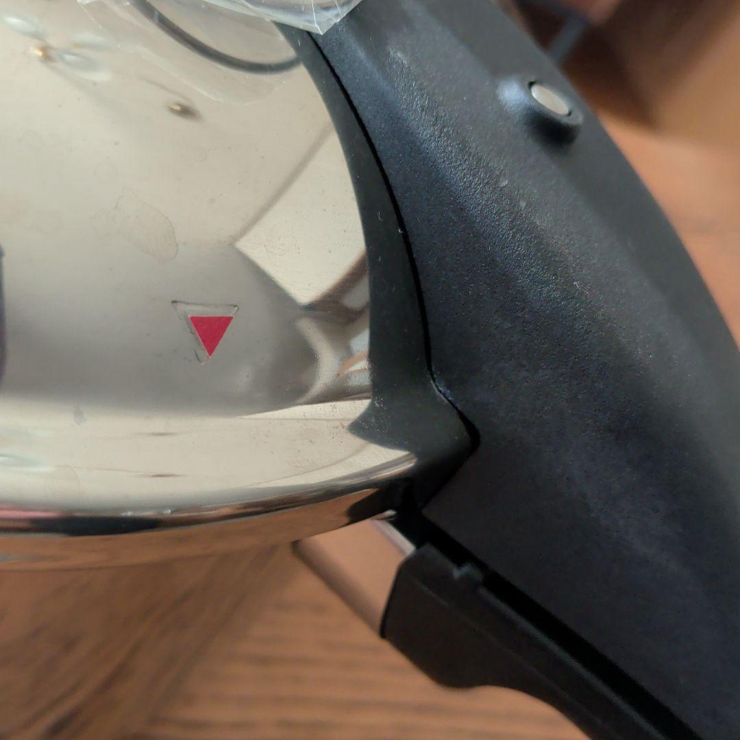 Lサイズ(赤・白おもり・掃除棒付)、アサヒ軽金属、朝日軽金属、圧力鍋