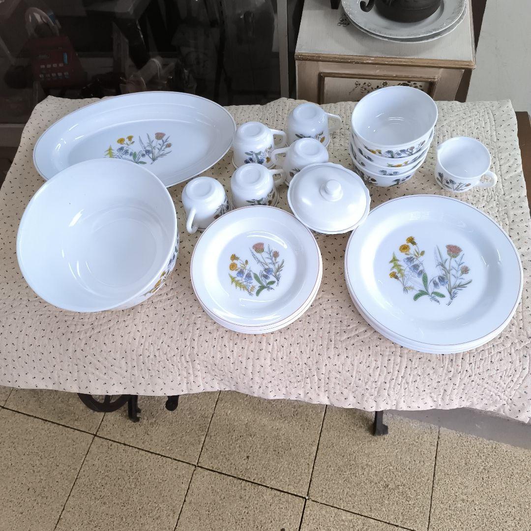 さ*う様 ヴィンテージアルコパル　arcopal フランス製　大量食器セット　野