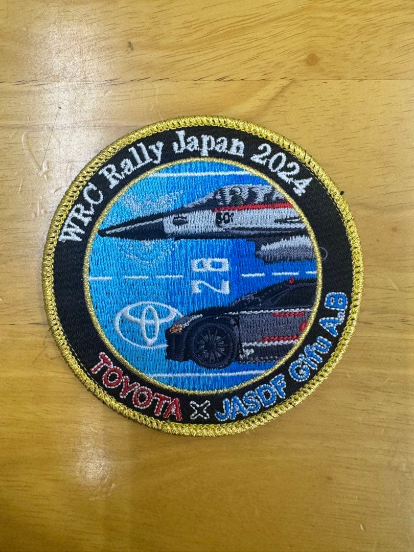 WRC Rally Japan 2024 刺繍パッチ