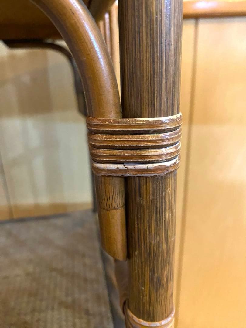 ラタン✴︎アーチ型✴︎オープンシェルフ✴︎アンティーク✴︎4段✴︎インテリア✴︎冬の模様替え