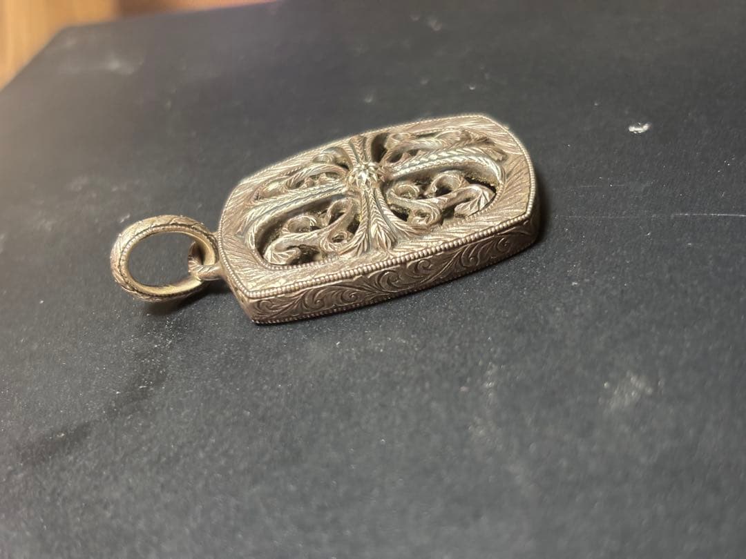 クロムハーツ　フローラルクロス　彫金カスタム2006年製