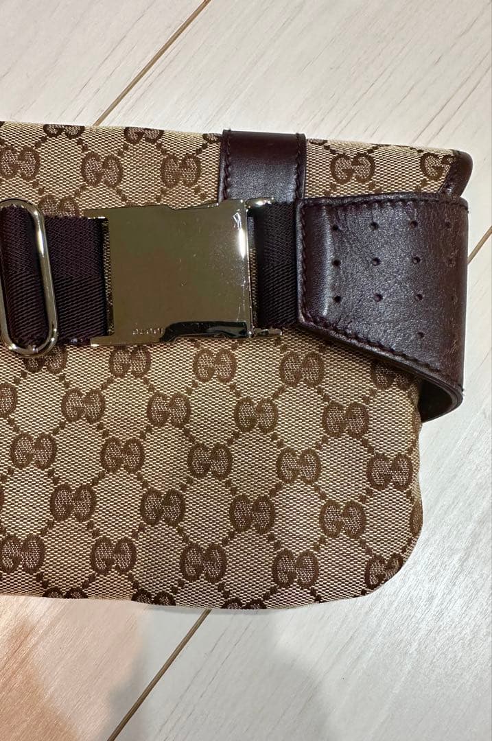 GUCCI GGパターン ウエストポーチ