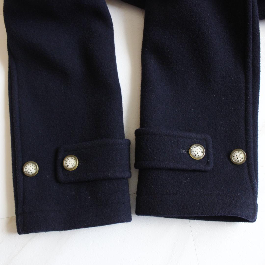 MACKINTOSH LONDON ダッフルコート L ネイビー フーディー