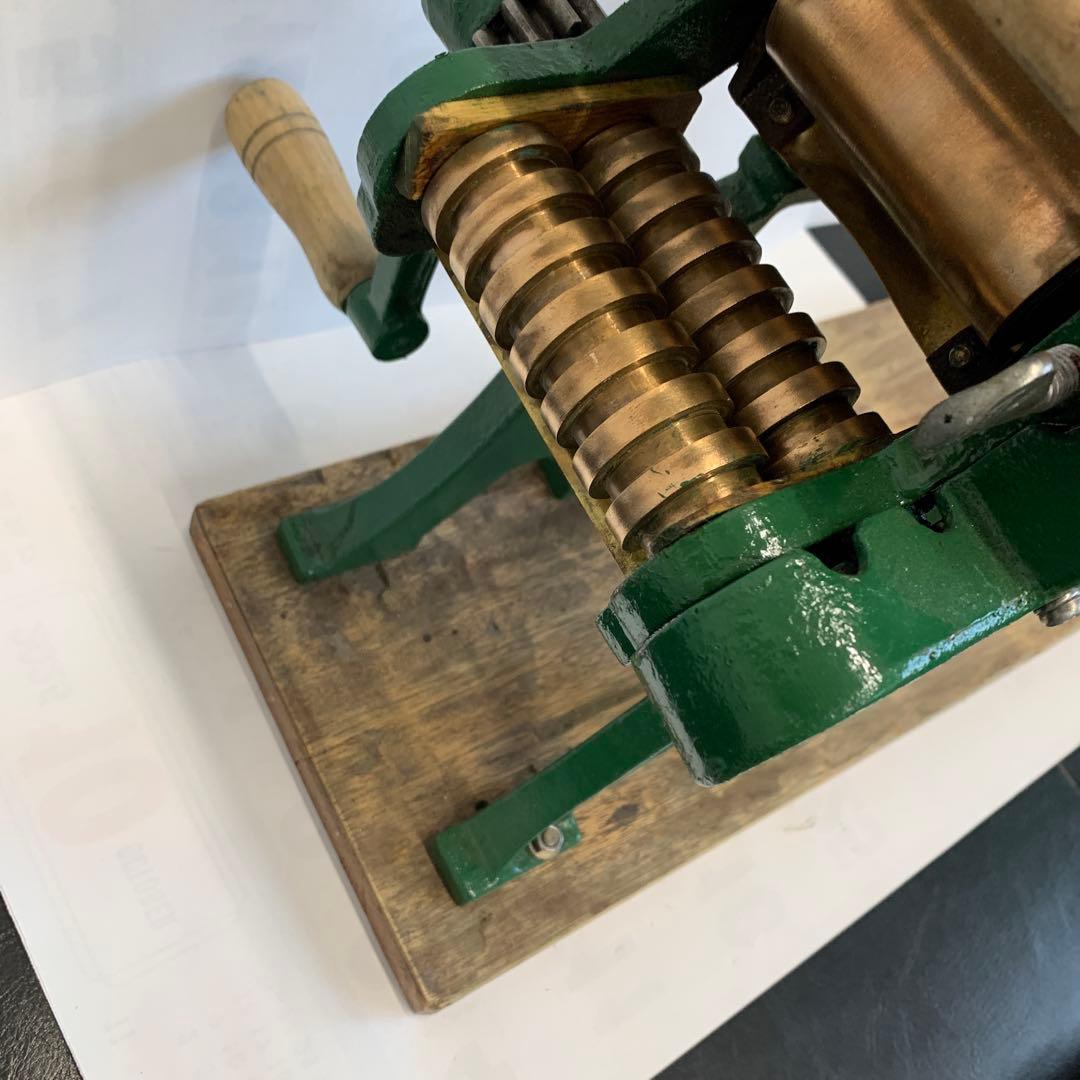 製麺機　小野式製麺機両刃　切刃2mm 7mm