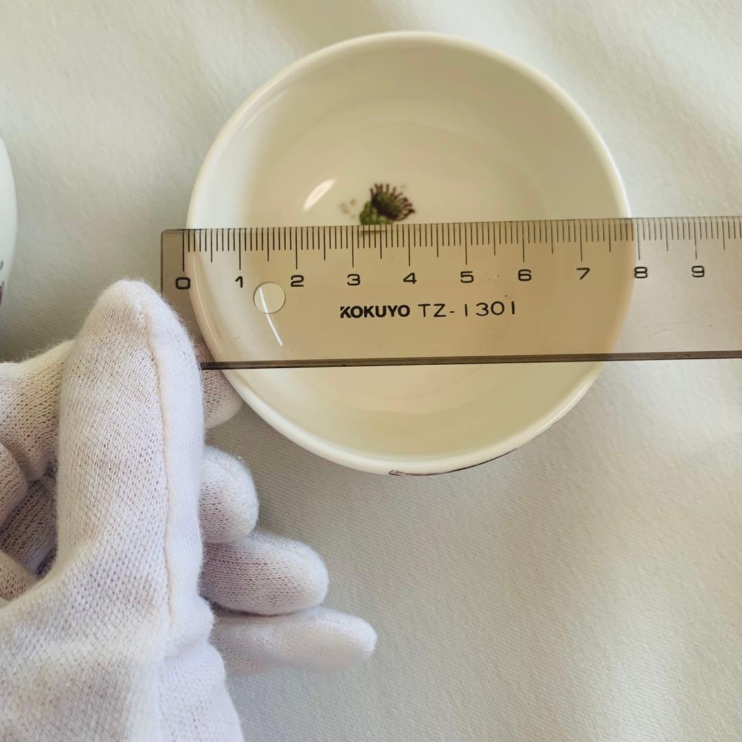 【希少】Asprey アスプレイ 花柄 スープカップ＆ボウル 英国製