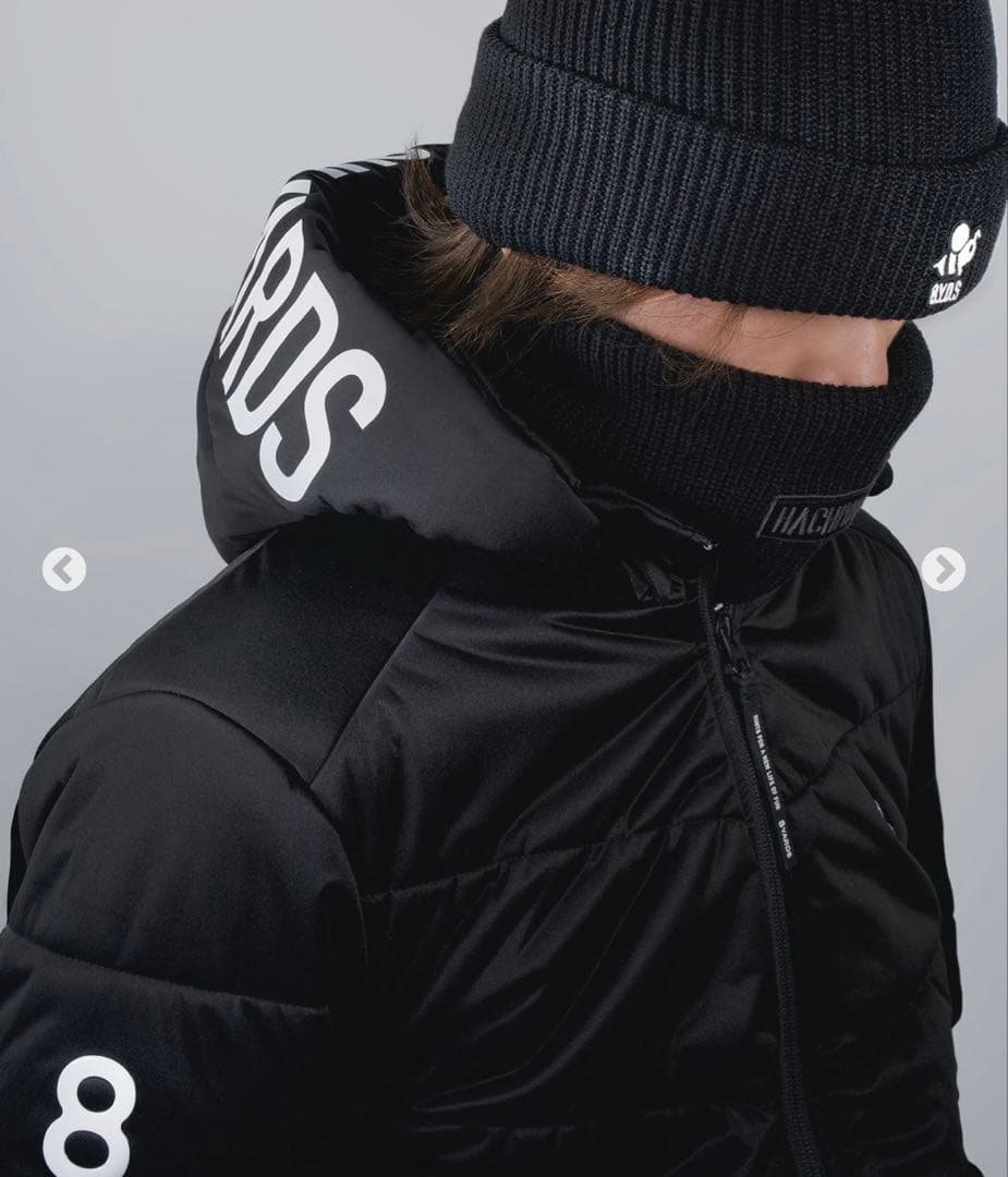 8YARDS Nakawata BIGHOODIE【完売品】Black M