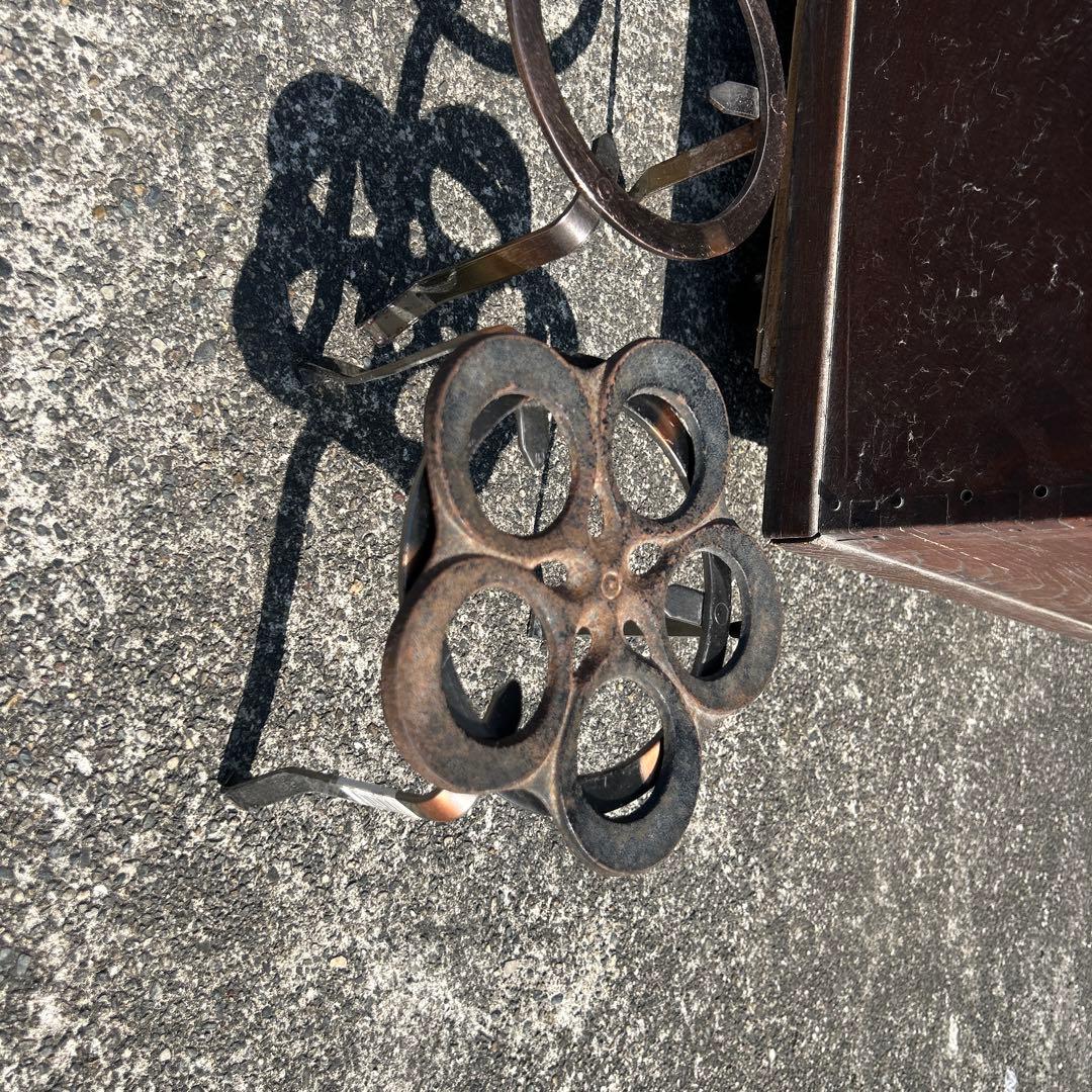 s*n様 木製火鉢　鉄製鍋・酒熱燗機　銅素材mお使われてます