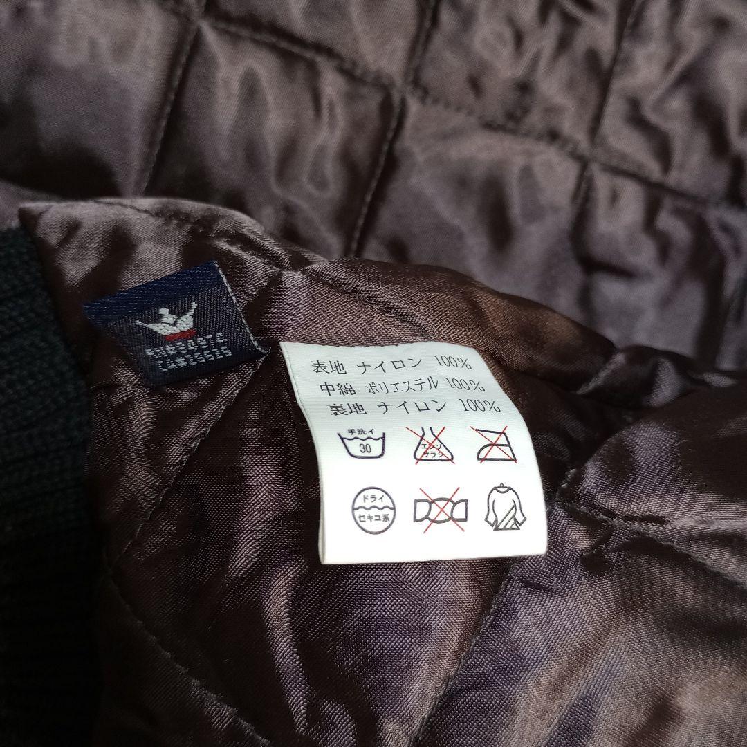 古着　00s STUSSY ブルゾン　フライトジャケット　黒 M