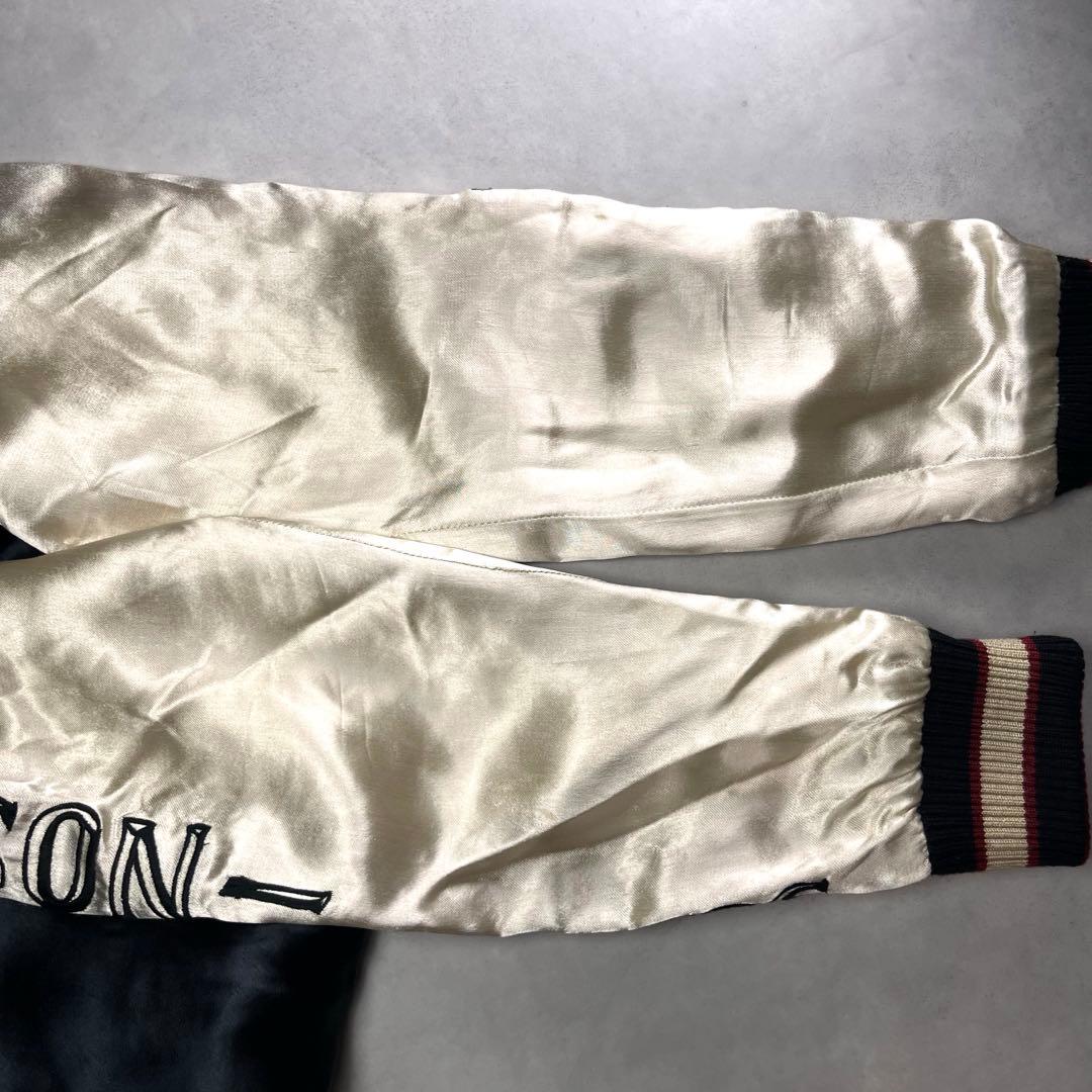 VANSON リバーシブル スカジャン スター ロゴ 刺繍 バンソン 星 鷹