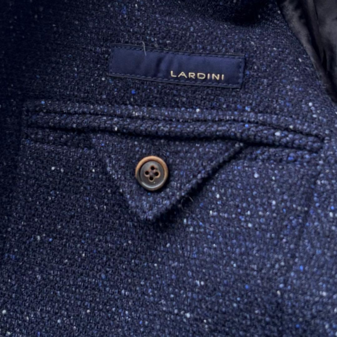 【SALE】LARDINI ラルディーニ チェスターコート 44 ネイビー
