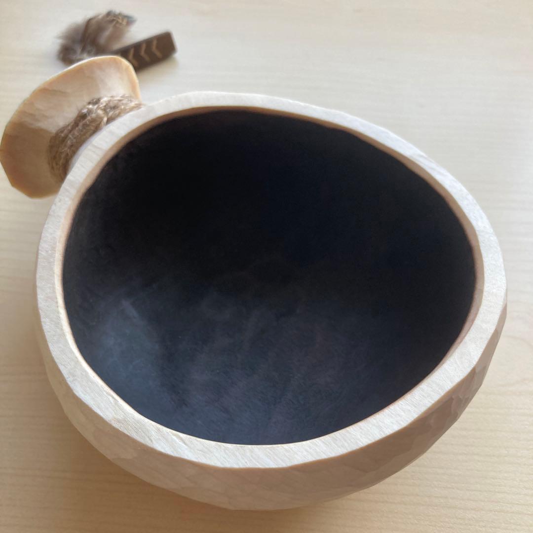 特注品【新品】ソウルオブシベリア　ボウルタイプ　大容量　ククサ　No.9011