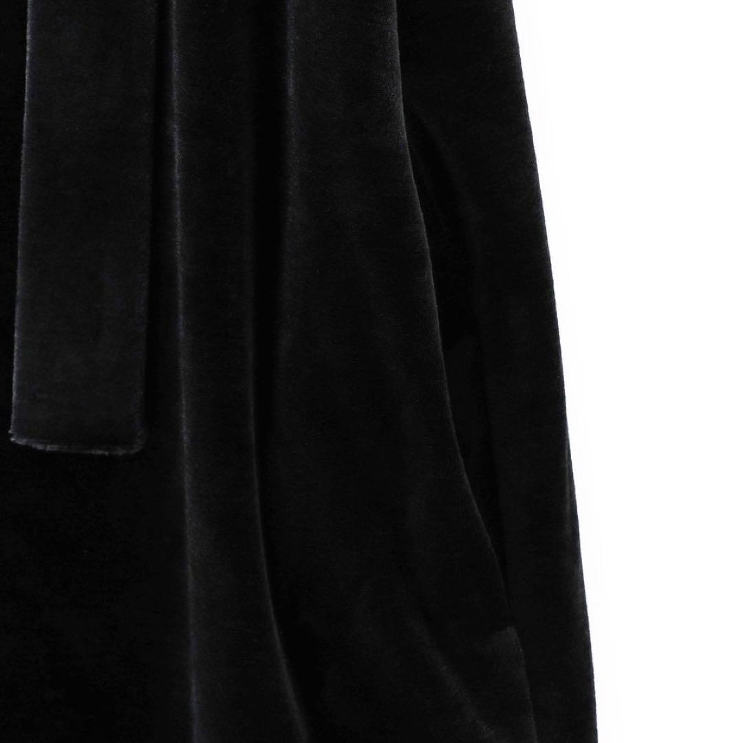 SACRA サクラ トリアセテートベロア サロペット オールインワン