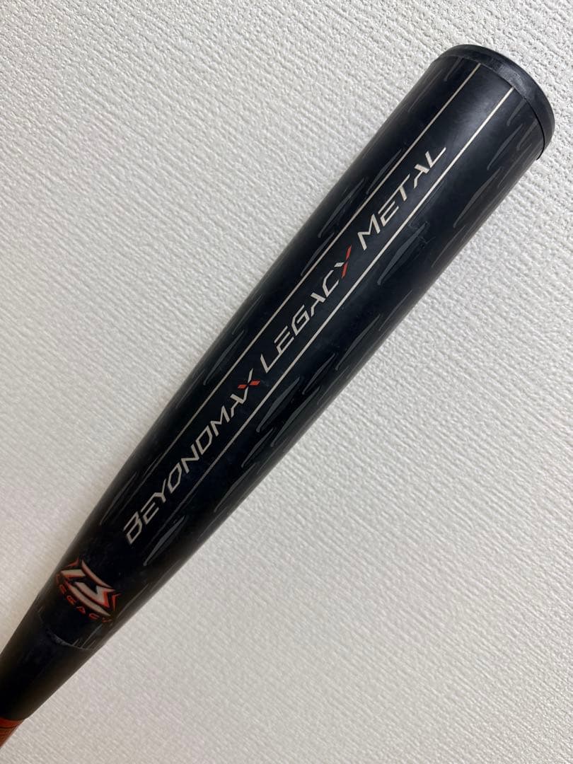 値下不可ミズノ 軟式バット レガシーメタル84cm ミドルバランス