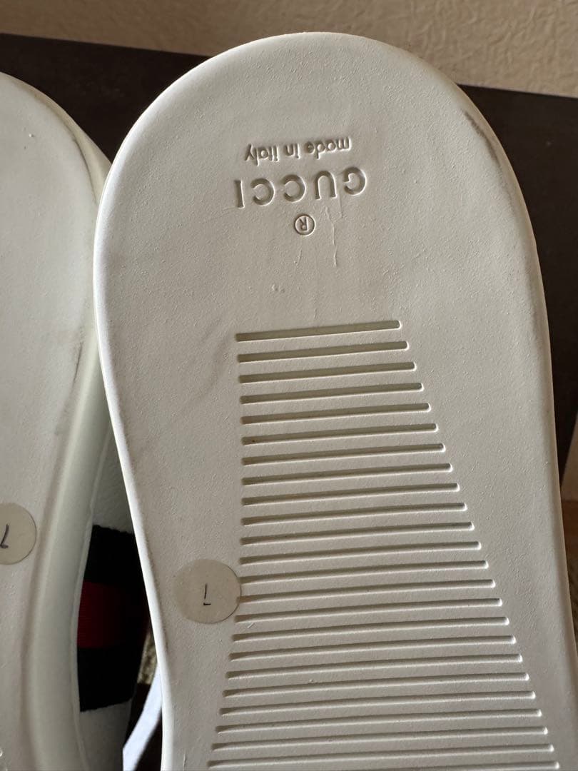 新品！GUCCI ハイカット　スニーカー　シェリーライン　7