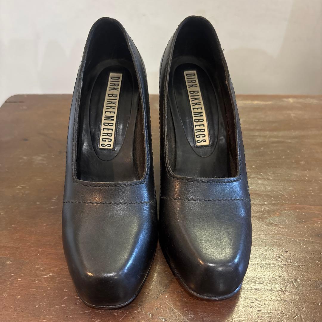 DIRK BIKKEMBERGS ブラックパンプス