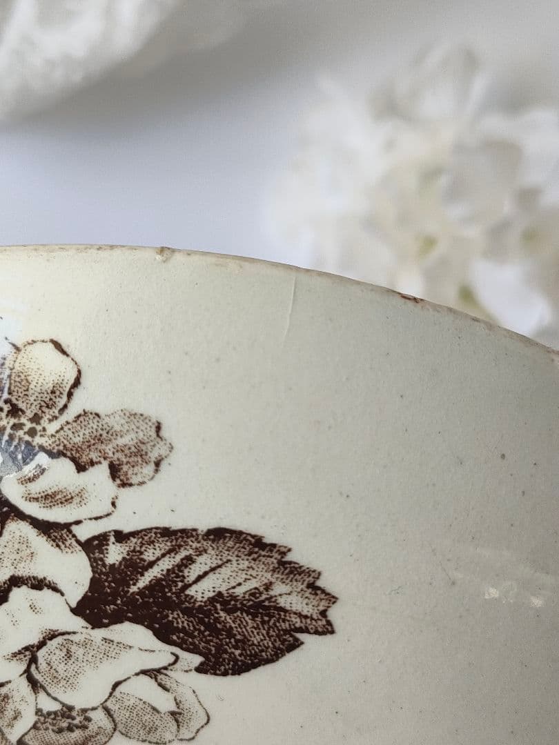 希少　美品　エミールブルジョワ　マロン　コンポティエ　フランスアンティーク