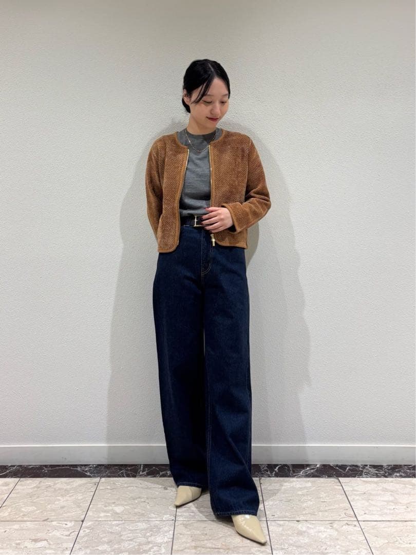 TOMORROWLAND MACPHEE デニム ワイドストレートパンツ