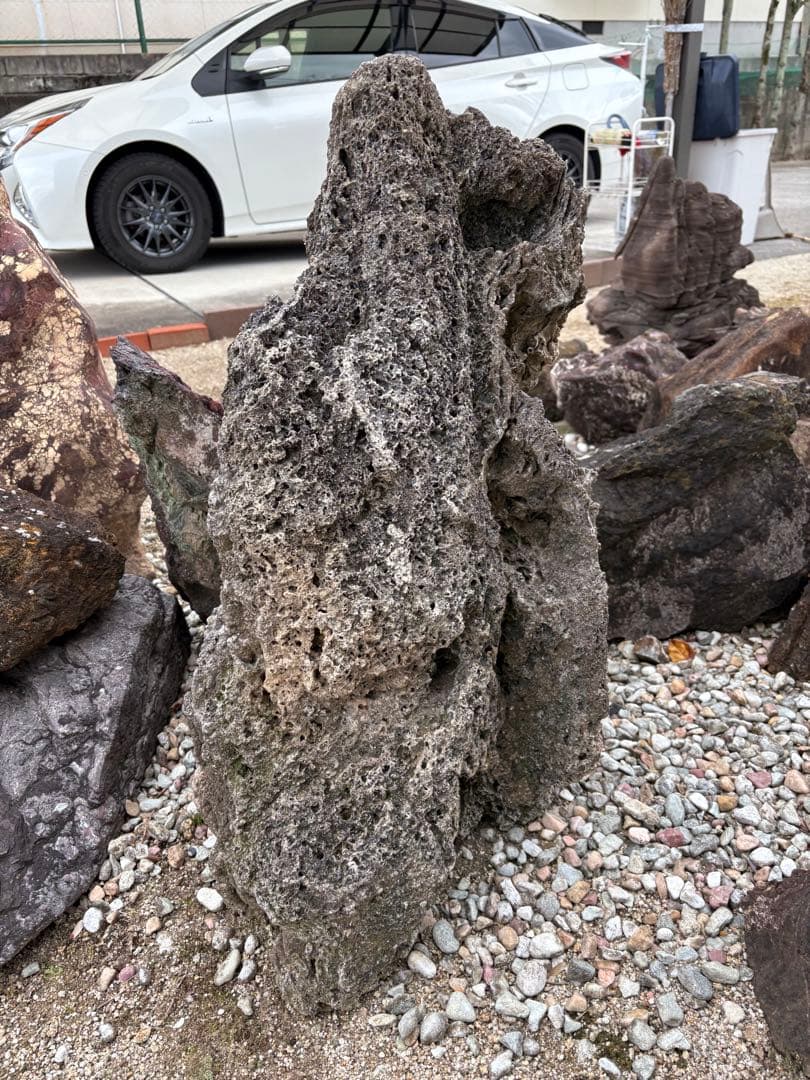 引き取り限定　天然石　庭石②