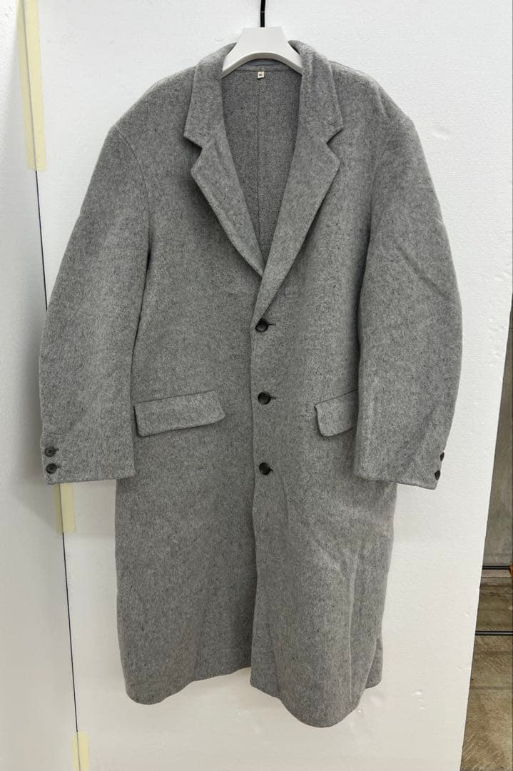 MUJI Labo カシミヤチェスターコート ライトグレー
