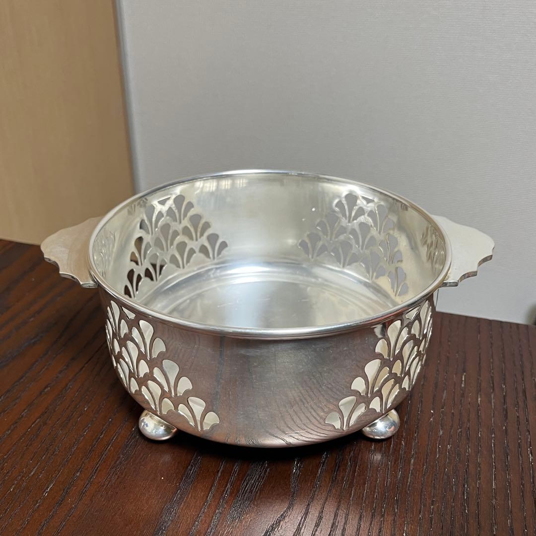 MAPPIN&WEBB'S　マッピンウェッブ　銀食器　銀製　菓子器　アンティーク