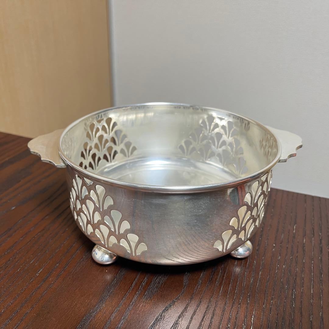 MAPPIN&WEBB'S　マッピンウェッブ　銀食器　銀製　菓子器　アンティーク