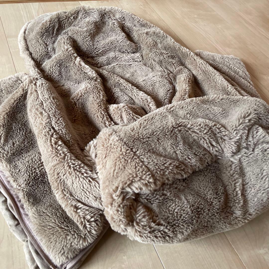 AIRBUGGYエアバギー ダウンフットマフTOP LINE スエードベージュ