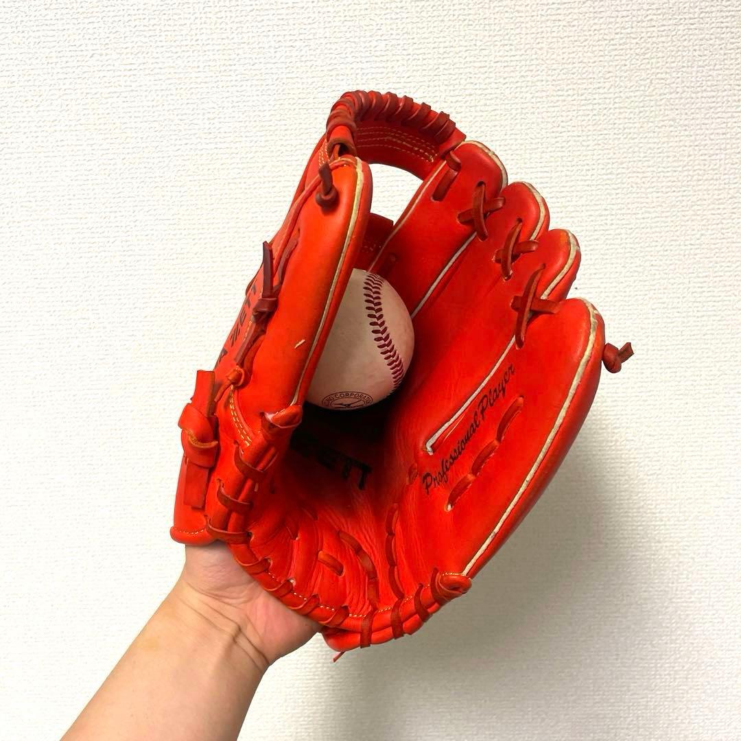 204 ZETT 極美品 即戦力 軟式 内野手用グローブ