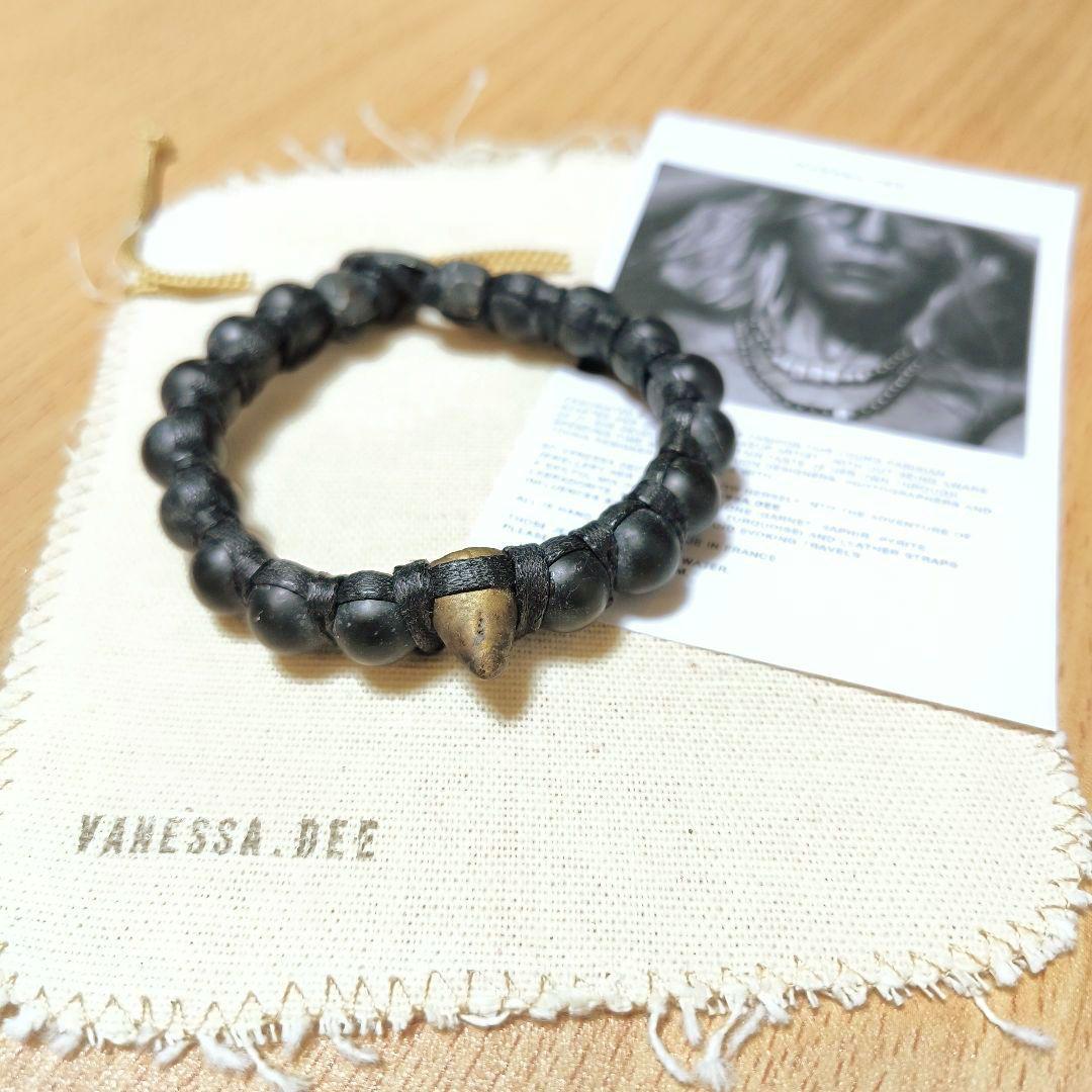 ヴァネッサディー　vanessa dee 　ブレスレット　オニキス　Y2K