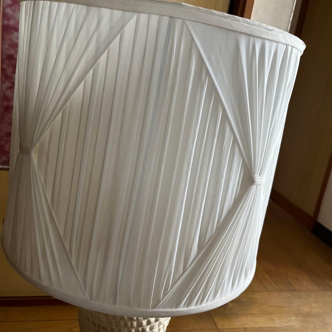 フロアスタンド 陶器製 ホワイトシェード