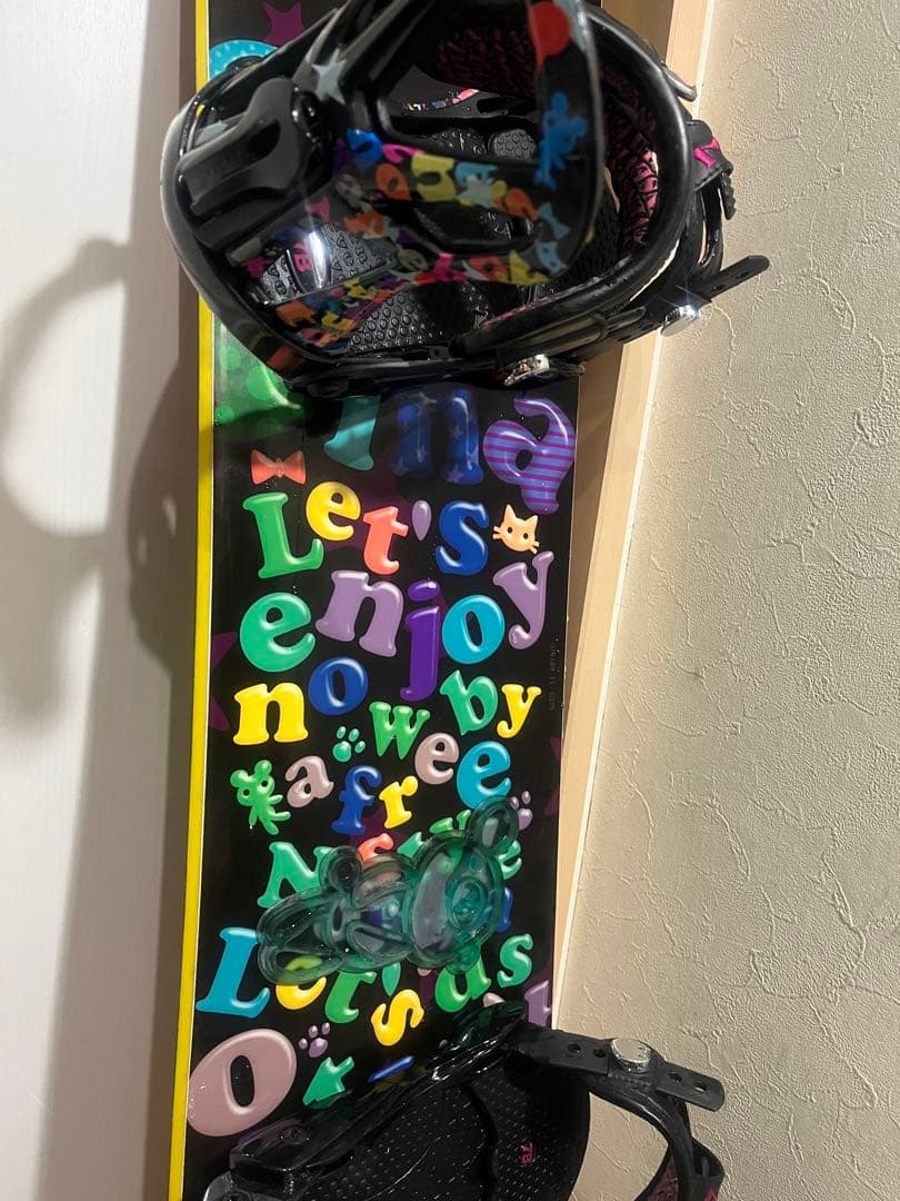 初中級オールラウンドグラトリボード！サブリナ　139cm 7binセット