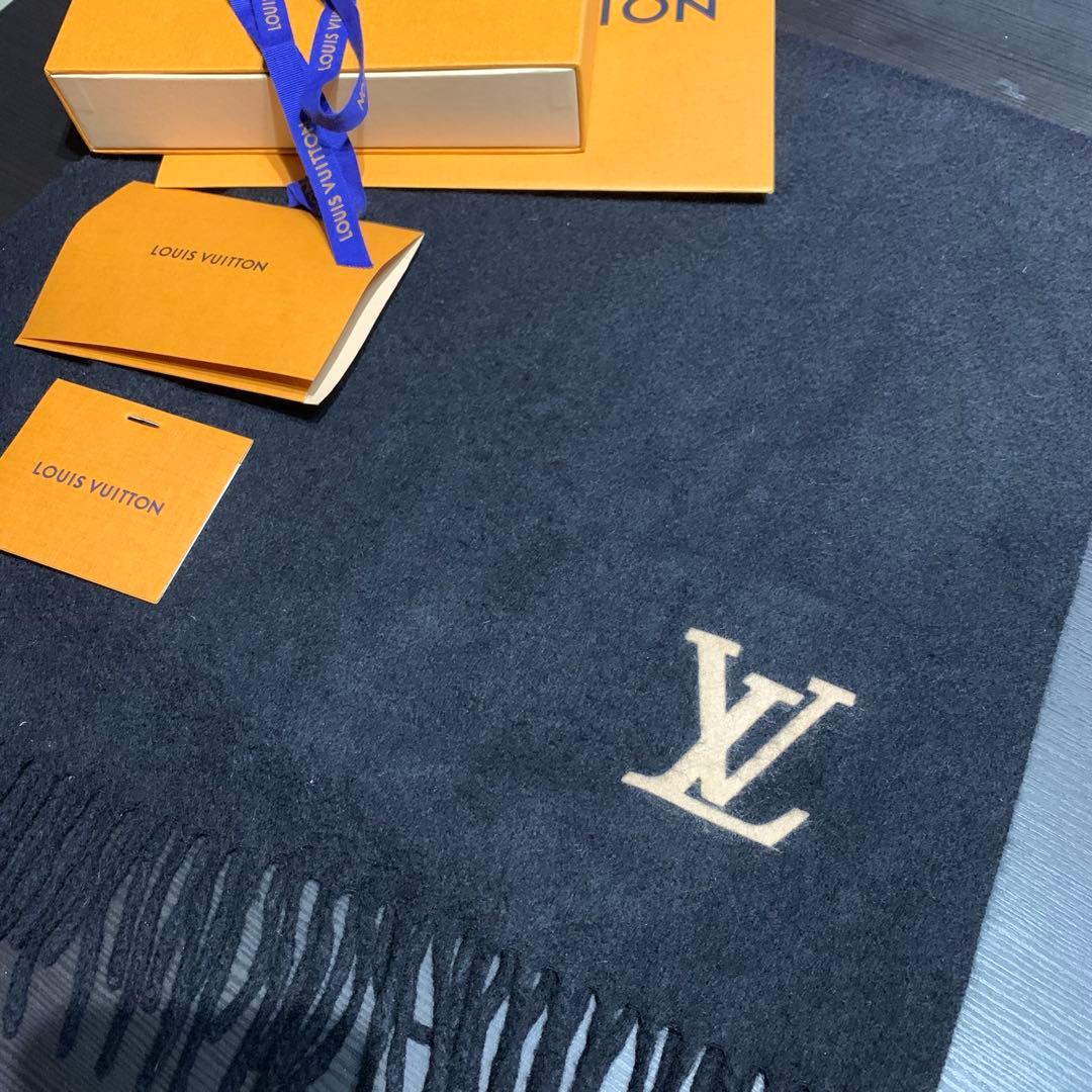 新品✨LV高級カシミヤマフラー❗️ヴィトンマフラー　カシミヤ　ヴィトン　マフラー