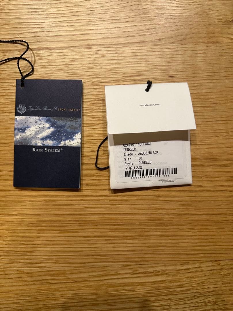 マッキントッシュ　ダンケルド　Loro Piana STORM SYSTEM