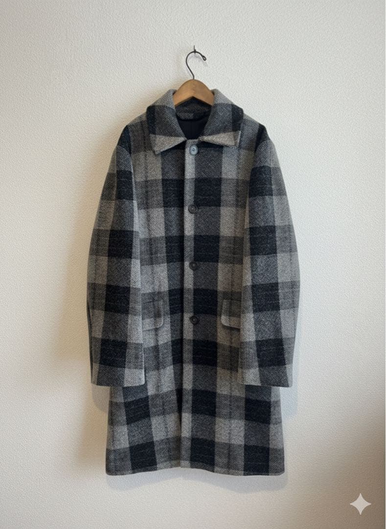 Acne Studios チェックコート サイズ46 アクネ 希少カラー