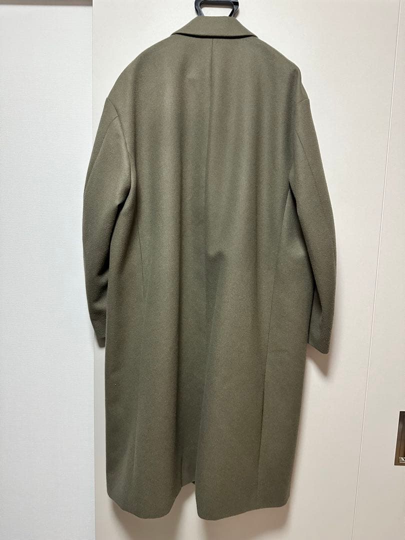 断*読様 KAZUYUKI KUMAGAI カシミヤ混平二重メルトン チェスター