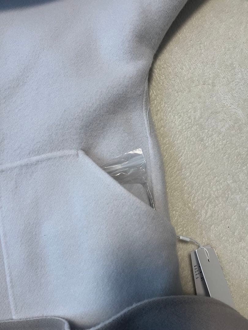 フレイ アイディー　ウールカシミアバイカラーリバーコート