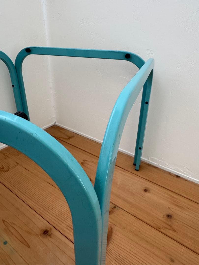 レトロポップ ヴィンテージ　ガラステーブル　グリッド 昭和レトロ