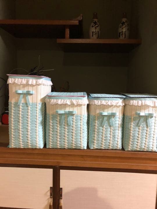 リオ様　オーダーカゴ完成品